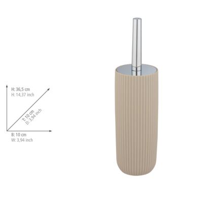 WENKO 25185100 - WC štětka AGROPOLI 10x36,5 cm béžová