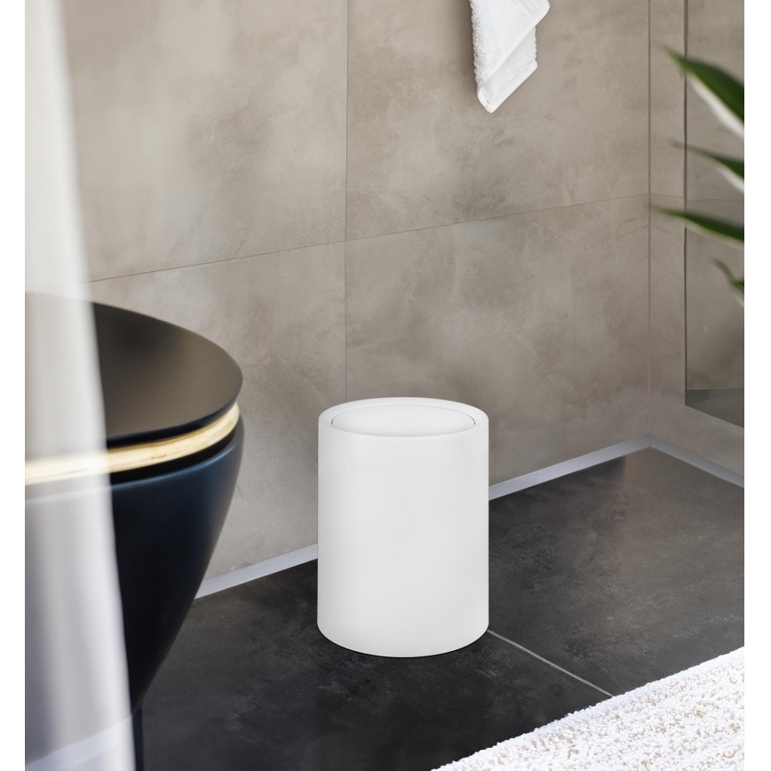 WENKO 25209100 - Koš ATRI 21x25,5 cm bílá