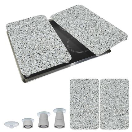 WENKO 2521120500-Kryt desky ABDECKPLATTE - NEUTRAL 30x52 cm granit/pestrobarevná