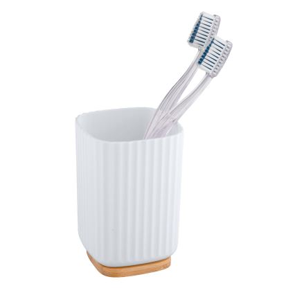 WENKO 25293100 - Kelímek ROTELLO 8,5x11 cm bílá/hnědá