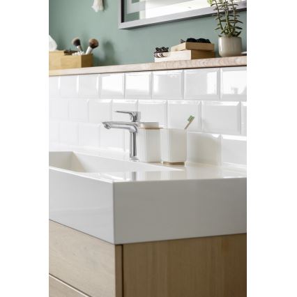 WENKO 25294100 - Dávkovač mýdla ROTELLO 8,9x12,7 cm bílá/hnědá