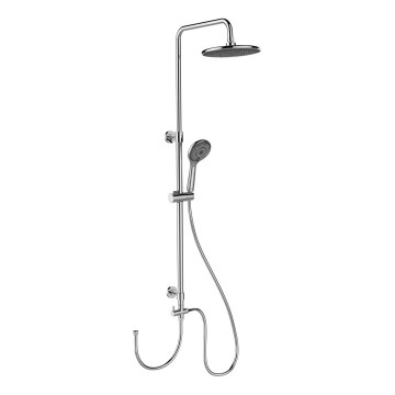 WENKO 25310100 - Sprchový set WATERSAVING SYSTEM nerez/lesklý chrom