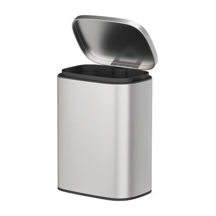 WENKO 25336100 - Koš SARE 21,5x29,5 cm stříbrná