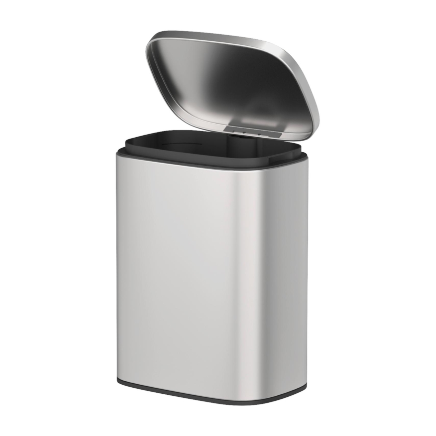 WENKO 25336100 - Koš SARE 21,5x29,5 cm stříbrná