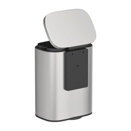 WENKO 25336100 - Koš SARE 21,5x29,5 cm stříbrná