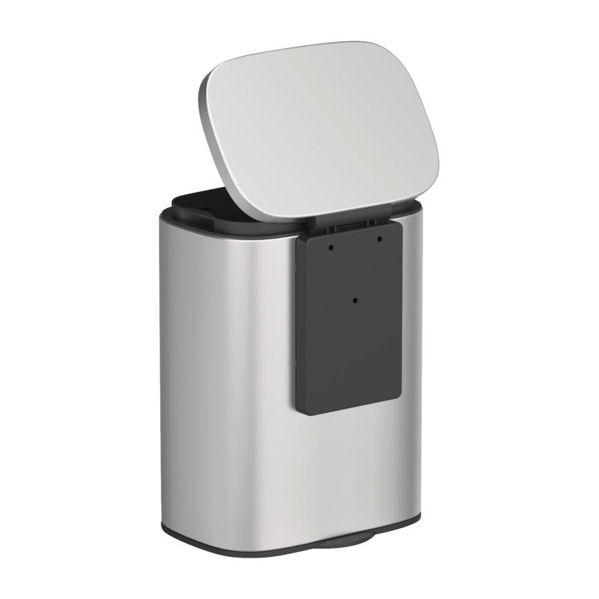 WENKO 25336100 - Koš SARE 21,5x29,5 cm stříbrná