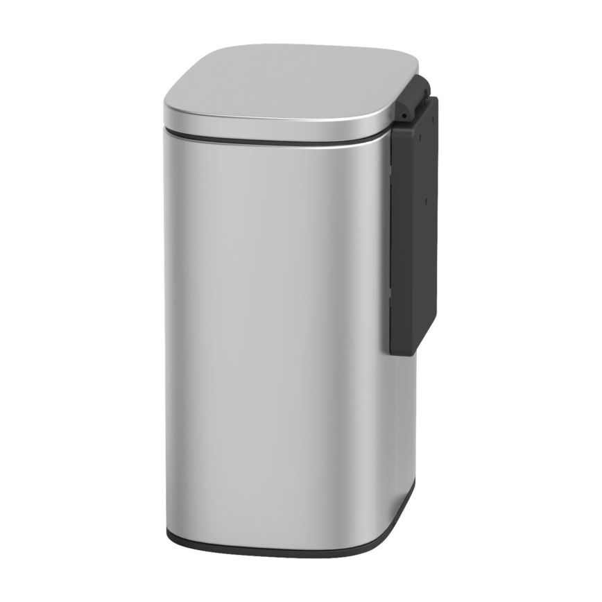 WENKO 25336100 - Koš SARE 21,5x29,5 cm stříbrná