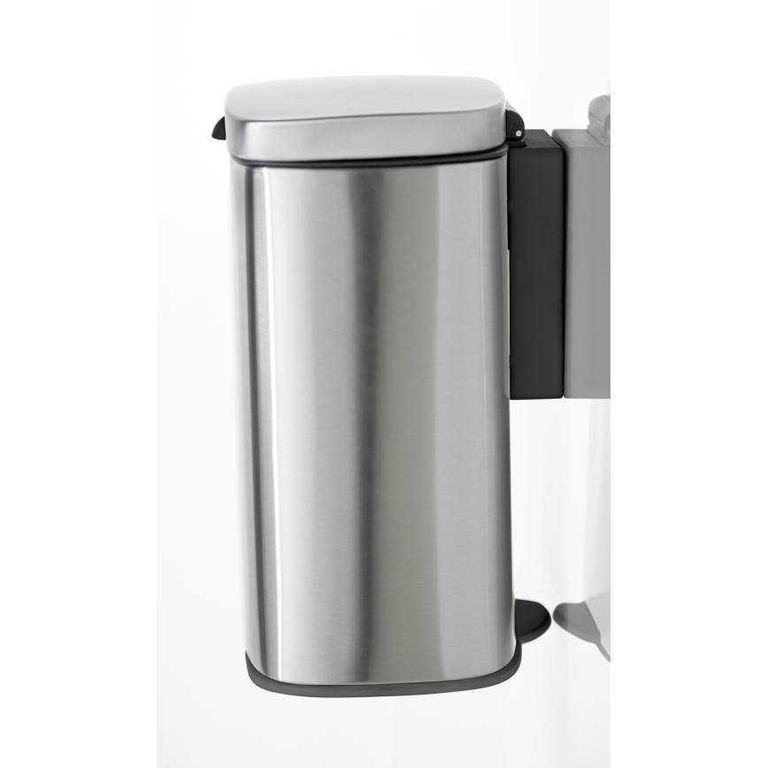 WENKO 25336100 - Koš SARE 21,5x29,5 cm stříbrná