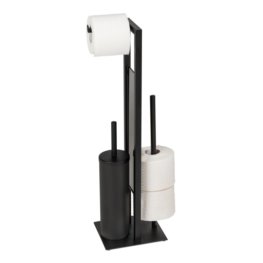 WENKO 25400100 - WC štětka RIVALTA 18x70 cm černá