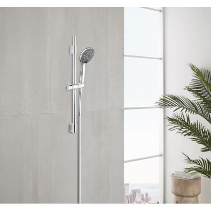 WENKO 25452100 - Sprchový set WATERSAVING SYSTEM 70 cm stříbrná