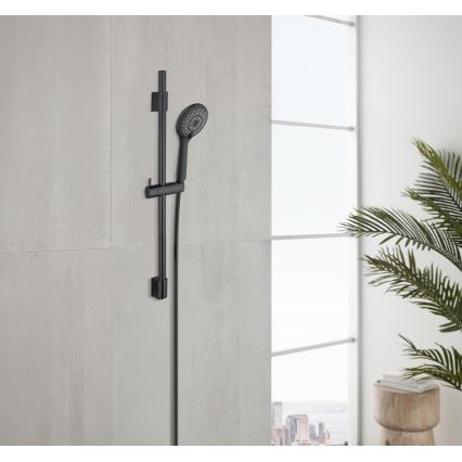 WENKO 25453100 - Sprchový set WATERSAVING SYSTEM 70 cm černá