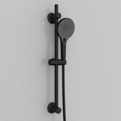 WENKO 25463100 - Sprchová tyč LIBERTÀ 70 cm černá