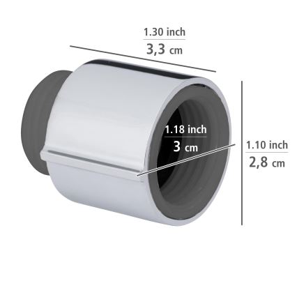 WENKO 25480100 – Regulátor WATERSAVING SYSTEM stříbrná