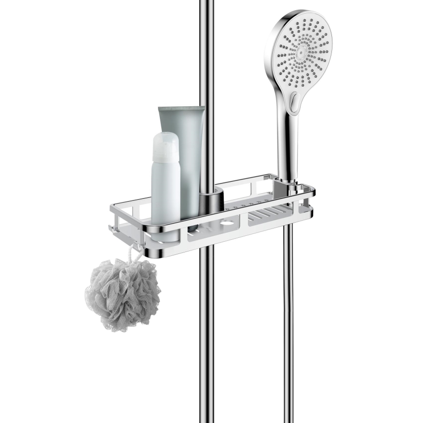 WENKO 25490100 - Polička LIBERTÀ 28,5x11,5 cm lesklý chrom