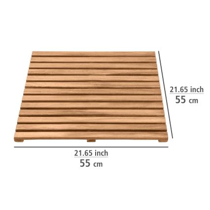 WENKO 25522100 - Rohož ACACIA 55x55 cm hnědá