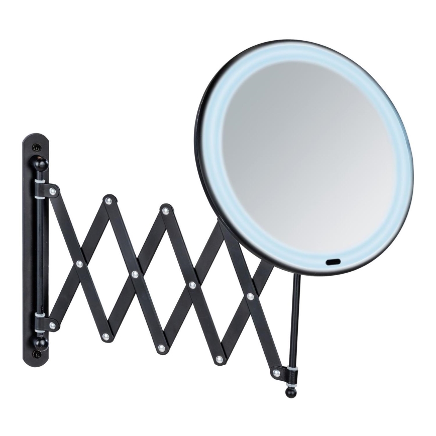 WENKO 25524100 - Zrcadlo BARONA 20x34 cm černá