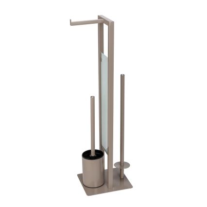 WENKO 25553100 - WC štětka RIVALTA 18x70 cm béžová/černá
