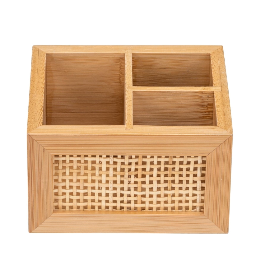 WENKO 25600100 - Organizér ALLEGRE 12x9 cm hnědá