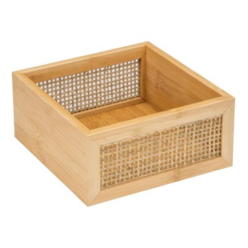 WENKO 25601100 - Tácek na vanu ALLEGRE 15x7 cm hnědá