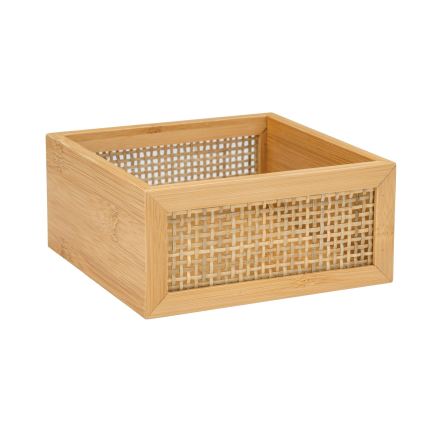 WENKO 25601100 - Tácek na vanu ALLEGRE 15x7 cm hnědá