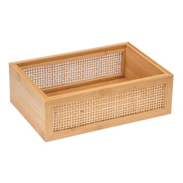 WENKO 25602100 - Tácek do vany ALLEGRE 22x15 cm hnědá