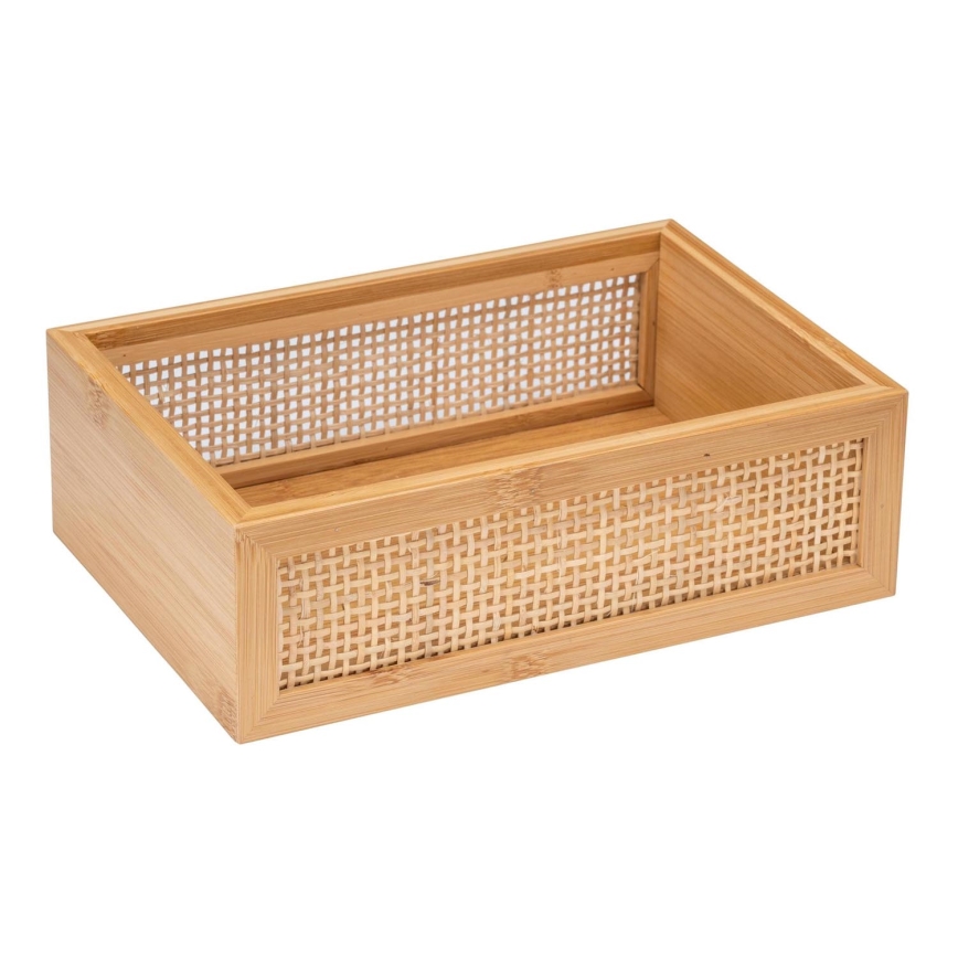 WENKO 25602100 - Tácek do vany ALLEGRE 22x15 cm hnědá