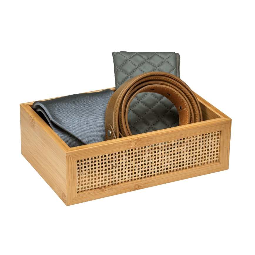 WENKO 25602100 - Tácek do vany ALLEGRE 22x15 cm hnědá