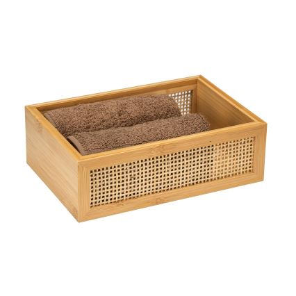 WENKO 25602100 - Tácek do vany ALLEGRE 22x15 cm hnědá