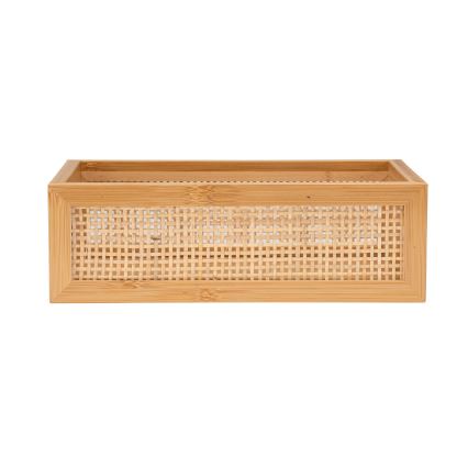 WENKO 25602100 - Tácek do vany ALLEGRE 22x15 cm hnědá