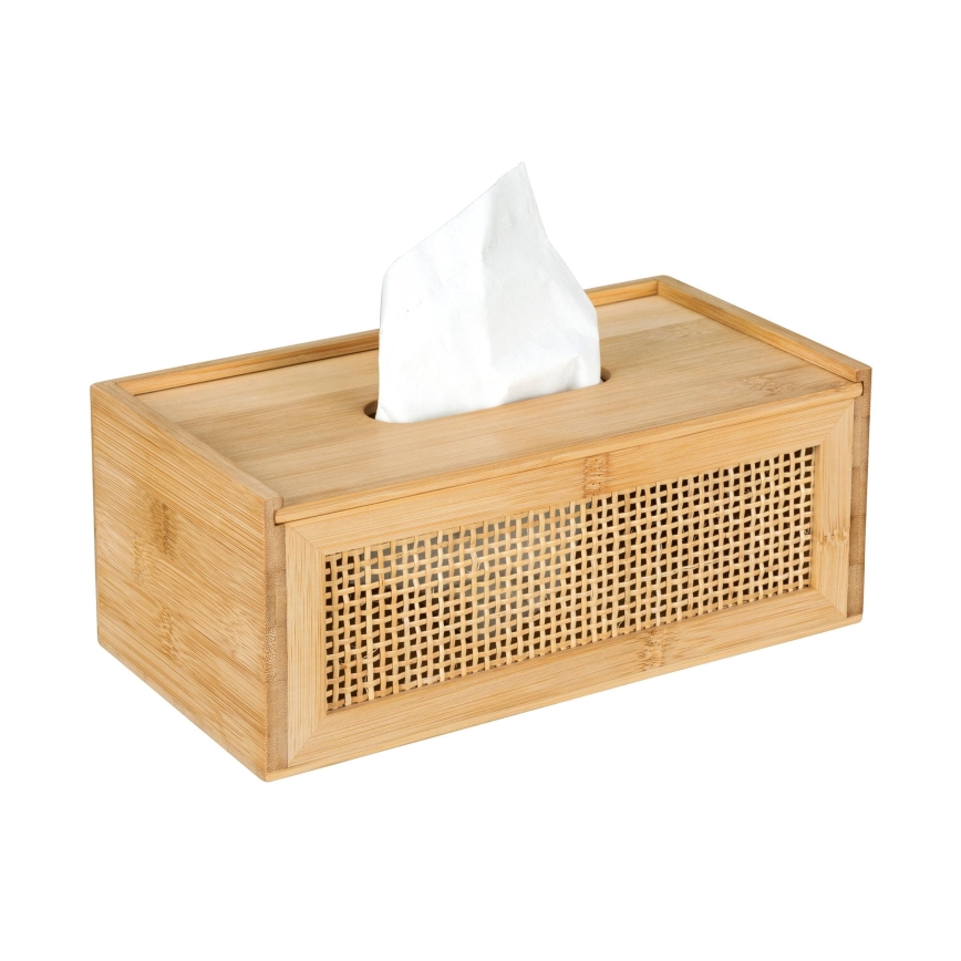 WENKO 25607100 - Box na kapesníky ALLEGRE 25x13 cm hnědá