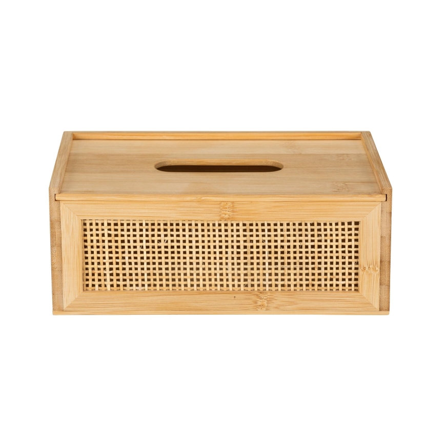 WENKO 25607100 - Box na kapesníky ALLEGRE 25x13 cm hnědá