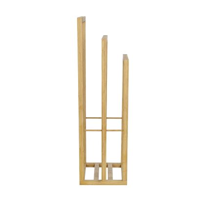 WENKO 25629100 - Stojan na ručníky BAMBUSA 42,5x82 cm hnědá