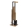 WENKO 25784100 - WC set RIVALTA 18x70 cm hnědá/černá