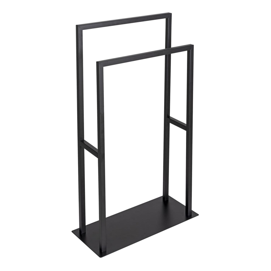WENKO 26056100 - Stojan na ručníky RIVALTA 46x80 cm nerez/černá
