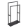 WENKO 26056100 - Stojan na ručníky RIVALTA 46x80 cm nerez/černá