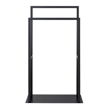 WENKO 26056100 - Stojan na ručníky RIVALTA 46x80 cm nerez/černá
