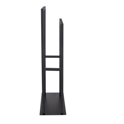 WENKO 26056100 - Stojan na ručníky RIVALTA 46x80 cm nerez/černá