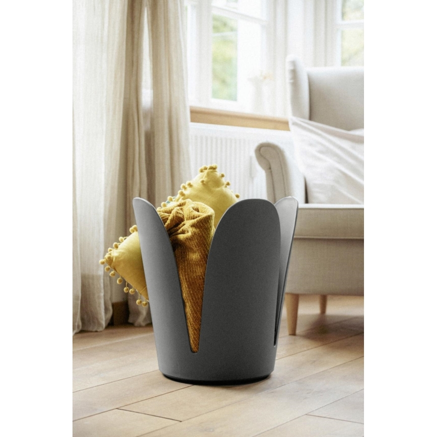 WENKO 26089100 - Stolička COMISO 44,5x46 cm antracit