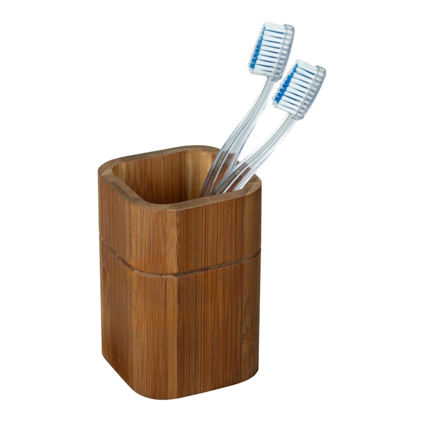 WENKO 26101100 - Držák kartáčků SERRO 7,5x11 cm hnědá