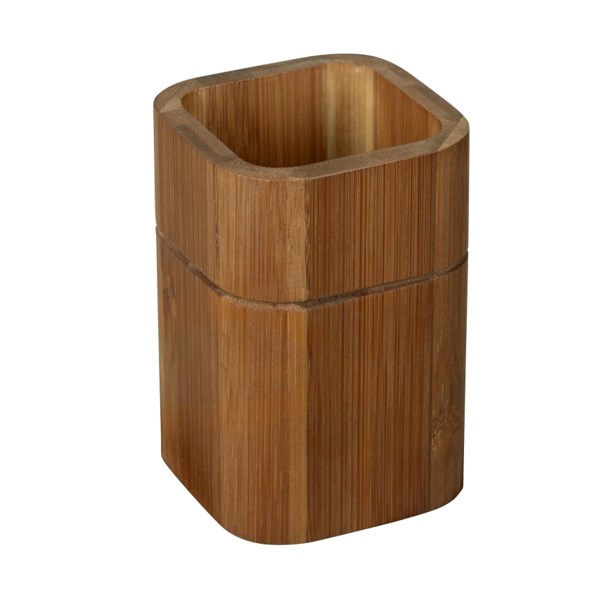 WENKO 26101100 - Držák kartáčků SERRO 7,5x11 cm hnědá