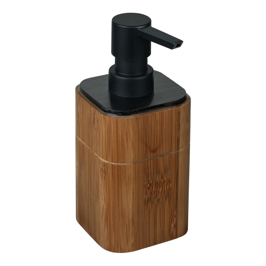 WENKO 26102100 - Dávkovač mýdla SERRO 7,5x16,5 cm hnědá/černá