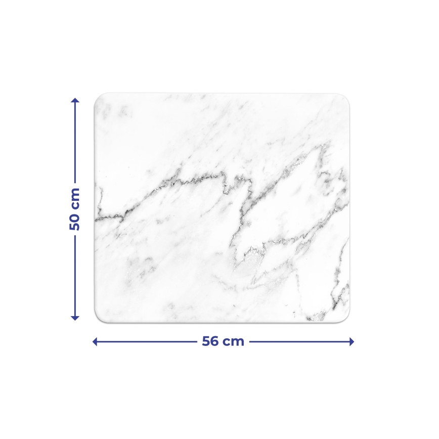 WENKO 2712929500 - Prkénko ABDECKPLATTE - NEUTRAL 56x50 cm pestrobarevná/čirá