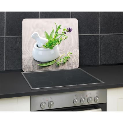 WENKO 2712940500 - Deska ABDECKPLATTE - LEBENSMITTEL 56x50 cm pestrobarevná/čirá