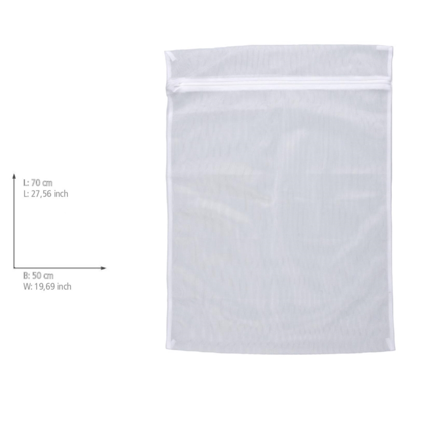 WENKO 3751700100 - Prádelní síť JUMBO 50x70 cm bílá