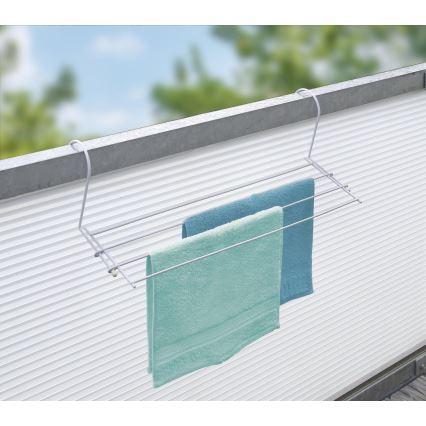 WENKO 3780010100 - Sušák na prádlo 58x16 cm bílá