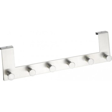 WENKO 4468060100-Věšák CELANO 39x11 cm nerez/stříbrná