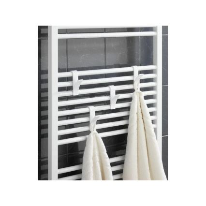 WENKO 4468160100-Háčky 2,5x10,5 cm bílá