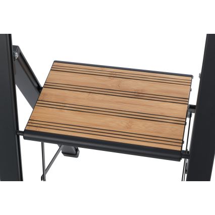 WENKO 50482100 - Schůdky ALU-DESIGN 44x101 cm černá