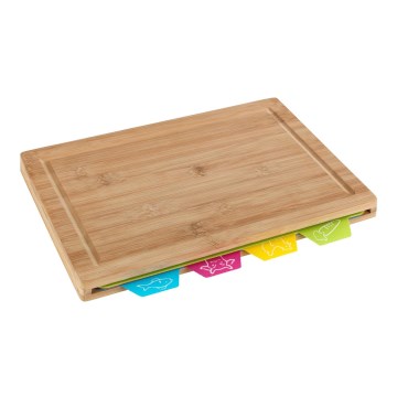 WENKO 53064100 - Prkénko 32,5x22,5 cm hnědá/pestrobarevná
