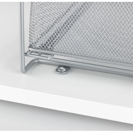 WENKO 53140800 - Police GIOMA 35x33,5 cm stříbrná